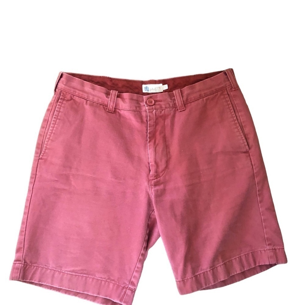 J. Crew Factory Mens Chino Casual Shorts Size 33X8.5 Salmon Summer
